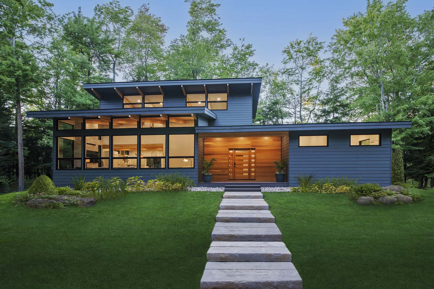 Bear Creek Cedar Homes | Custom Lindal OM Studio Avalon -1