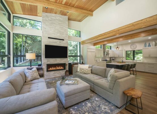 Bear Creek Cedar Homes | Custom Lindal OM Studio Avalon - 4