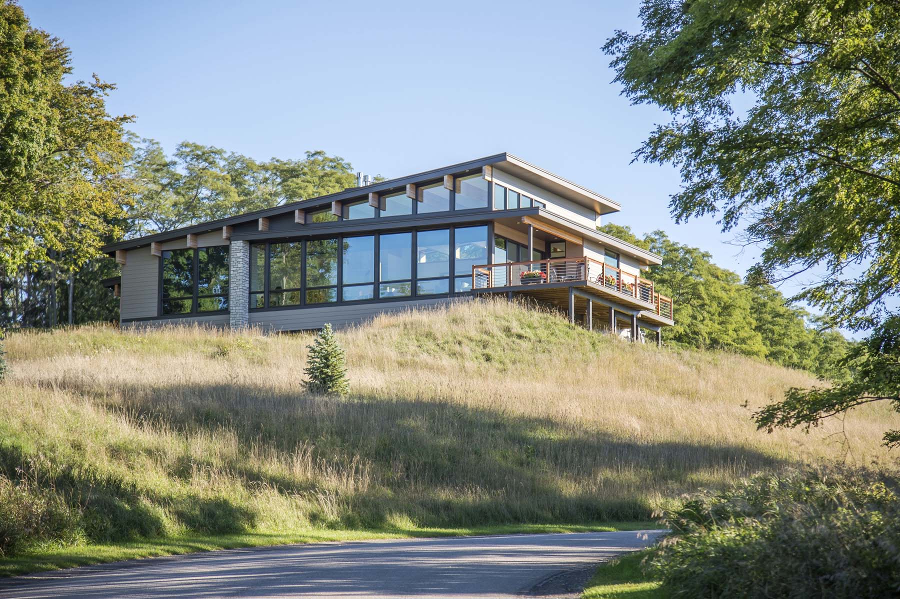 Bear Creek Cedar Homes | Dune Falls Lindal OM Studio Elements - 15