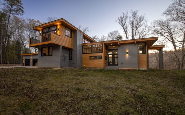 Bear Creek Cedar Homes | Lindal Frank Lloyd Wright Silverton Inspired Imagine Series Ext - 1