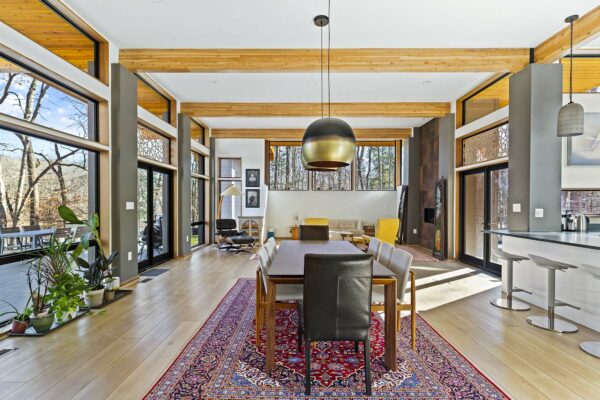Bear Creek Cedar Homes | Lindal Frank Lloyd Wright Silverton Inspired Imagine Series Int - 1