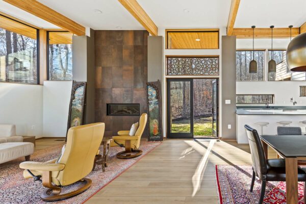 Bear Creek Cedar Homes | Lindal Frank Lloyd Wright Silverton Inspired Imagine Series Int - 3