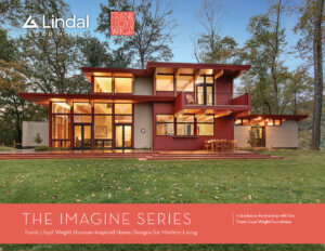 Planbook-Frank Lloyd Wright-Inspired Usonian Home Designs: The Lindal Imagine Series